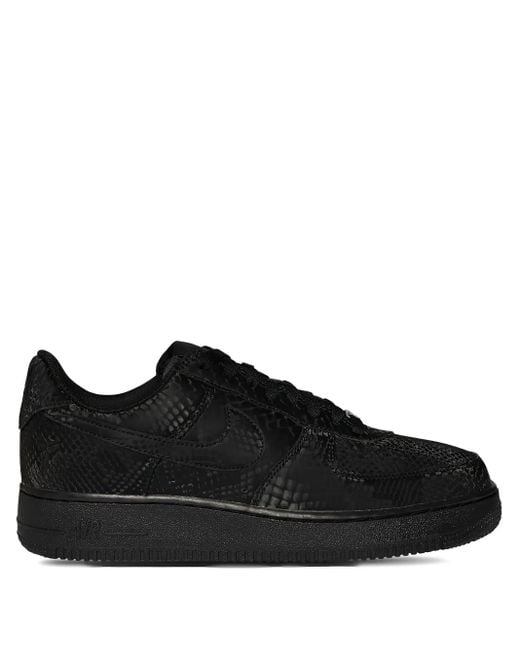 Nike Black X Kobe Bryant Air Force 1 Low-Top Sneakers for men