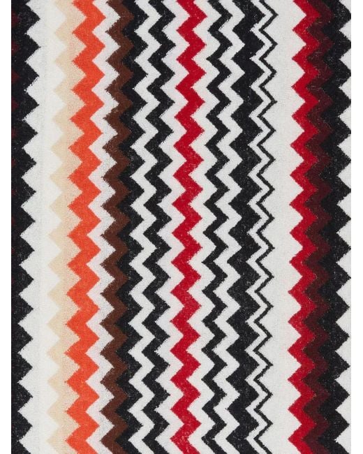 Missoni Red Best Zigzag-Patterned Beach Towel
