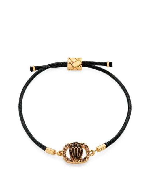 Kurt Geiger Metallic Bracelet Chelsea À Ornements En Cristal