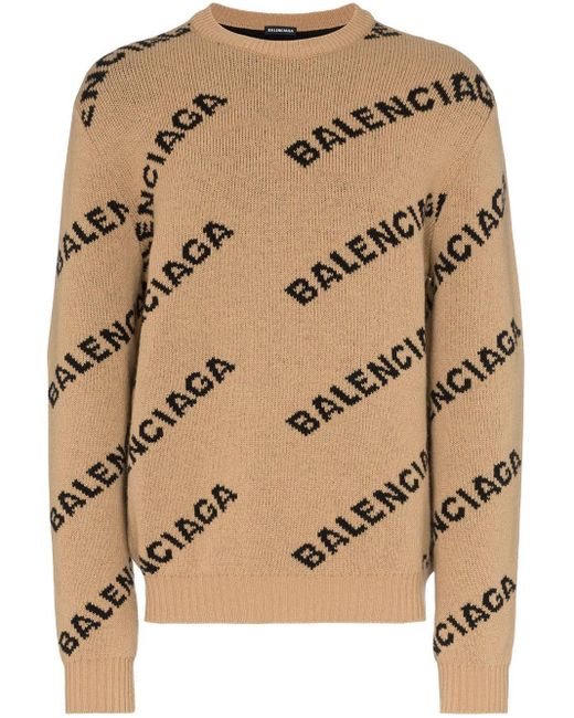 Balenciaga logo jumper hotsell