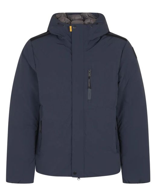 Parajumpers Blue Hooded Jacket for men