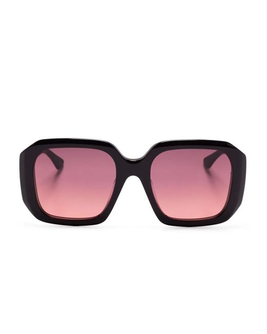 Chloé Pink Oversize-Frame Sunglasses