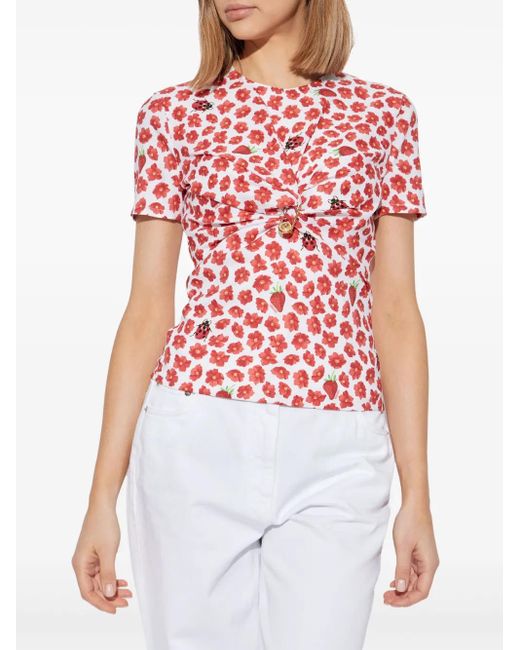 Versace Red Top