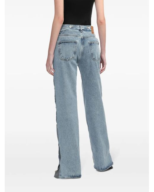 Y. Project Blue Collapsable Waist Jeans