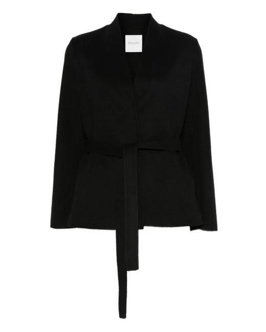 ERMANNO FIRENZE ベルテッド ジャケット Black
