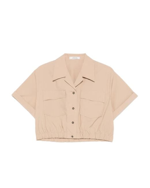 Dorothee Schumacher Natural Button-Fastening Flap-Pocket Shirt