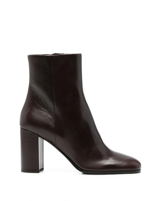 Prada Black Block-Heel Ankle Boots