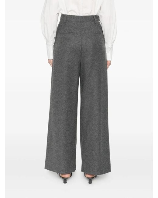 Susanne Bommer Geplooide Broek in het Gray