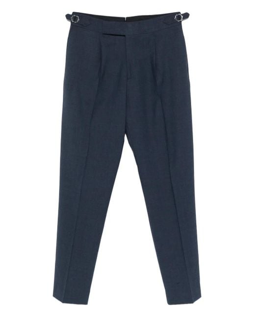 メンズ Paul Smith サイドアジャスタブル パンツ Blue