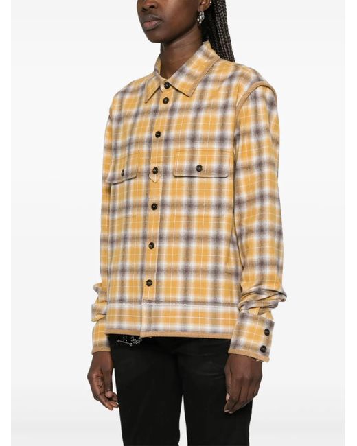 DSquared² Natural Checked Shirt