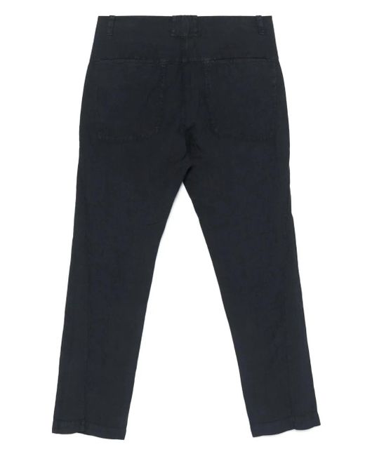 Transit Blue Linen Trousers for men