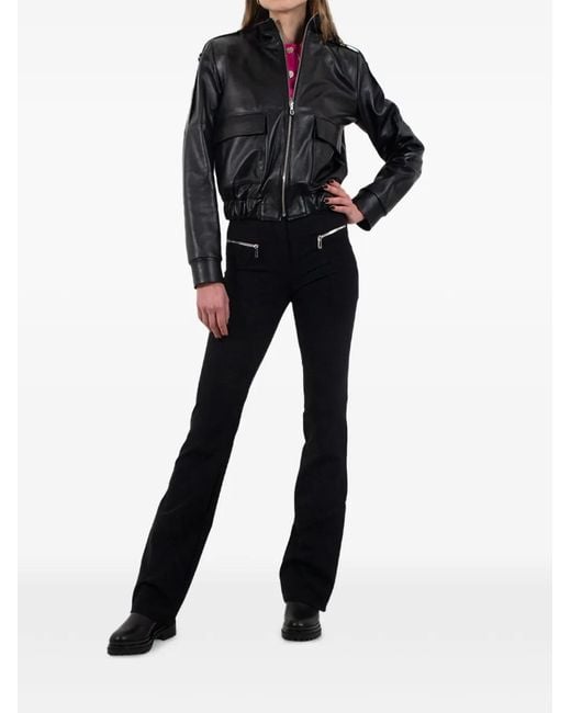 Poche Paris Black Zip-Up Jacket