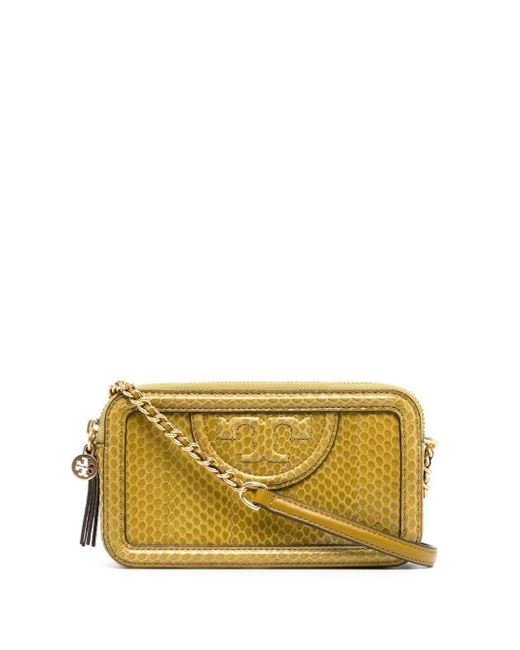 tory burch fleming metallic