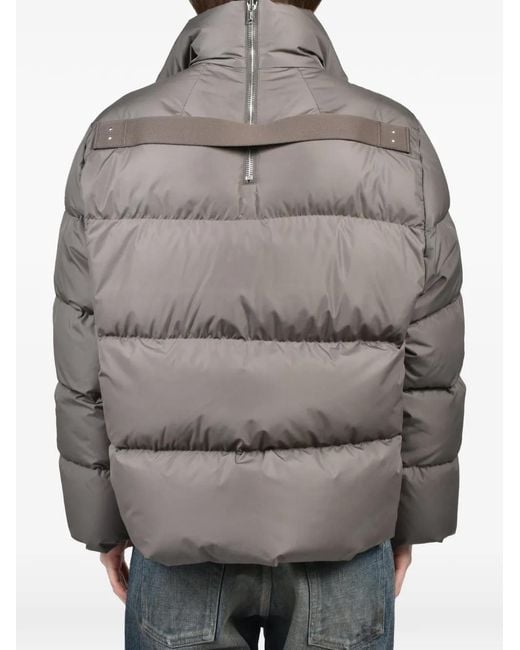 Moncler Gray Cyclopic Down-Padded Jacket for men