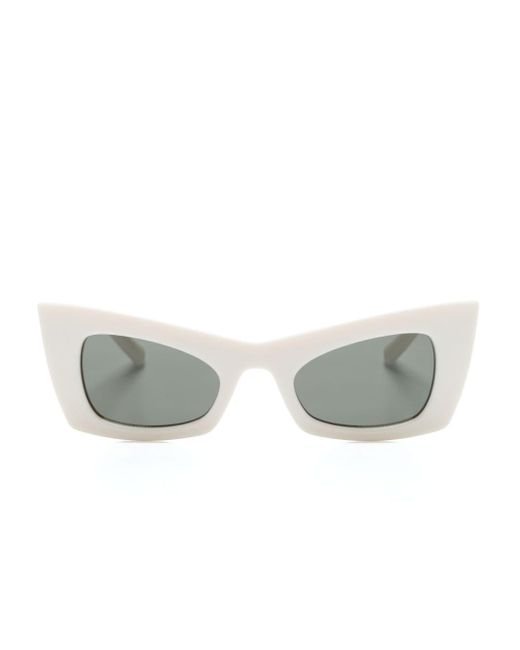 Gafas de sol con montura cat eye Saint Laurent de color Gray