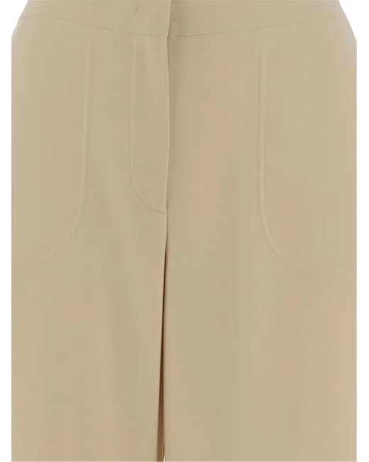 Giorgio Armani Natural Technical Cady Pants