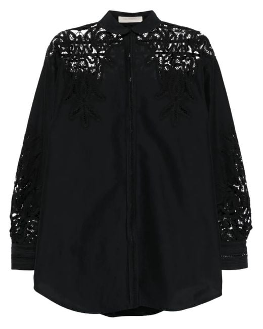 Ulla Johnson Black Harden Shirt