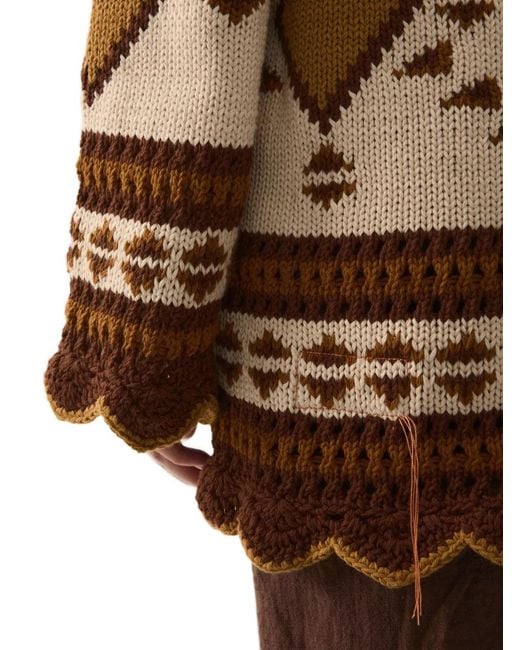 Fortela Metallic Lalie Pocket Cardigan