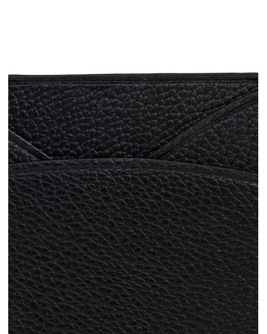 Tory Burch Black Romy Leather Card Holder