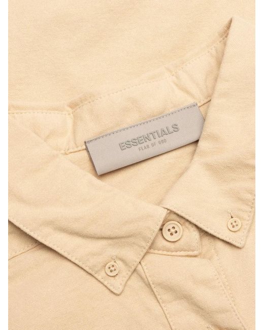 Fear Of God Natural Buttoned Long-Sleeve Shirt