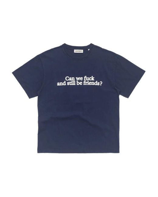 Carne Bollente Blue Benefits With Friends T-Shirt