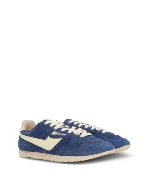 Autry Blue Sneaker Windspin Low Wom