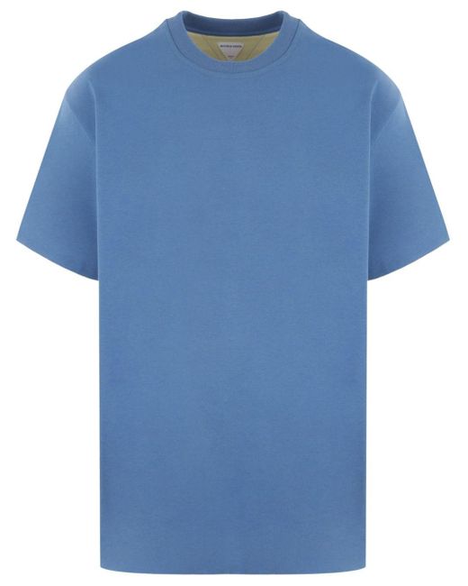 Camiseta lisa Bottega Veneta de hombre de color Blue