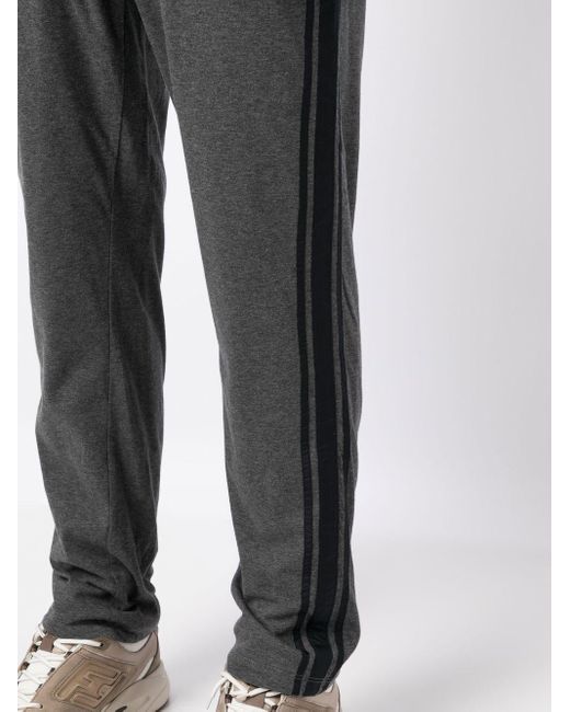 Gucci Gray Logo-print Detail Trousers for men
