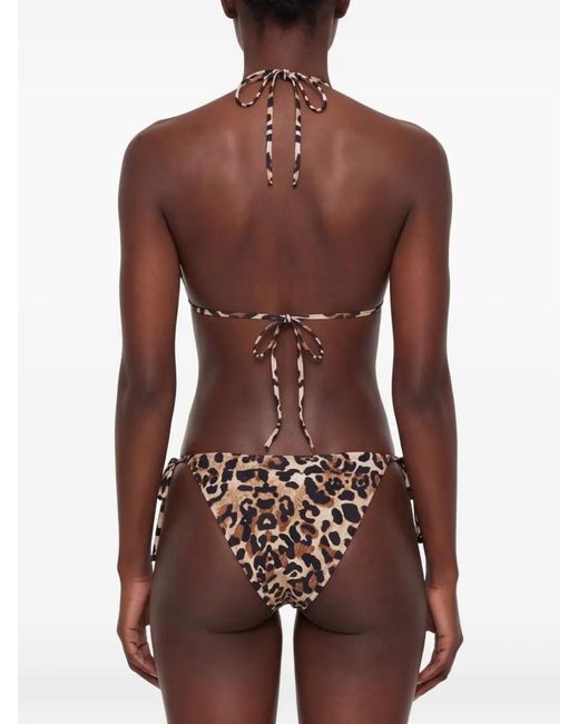 Top De Bikini Wild2 DSquared² de color White