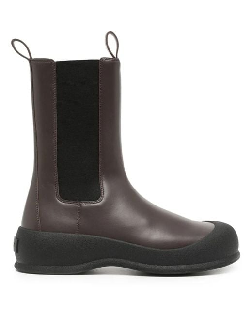 Bally Black Bovine Plain Bootie