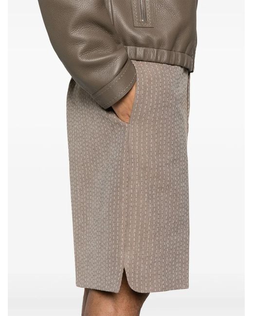 Fendi Gray Shorts for men