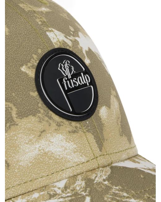 Fusalp Metallic Reptain Logo-Patch Baseball Cap