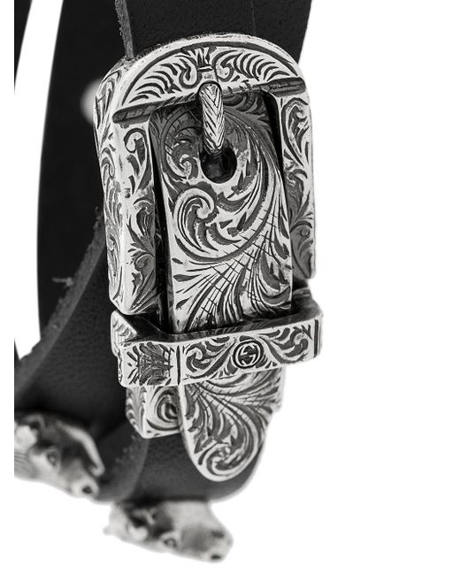 Gucci bull 2024 head bracelet
