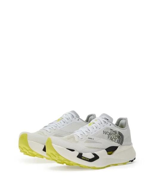 The North Face White Summit Vectiv Pro 3 Sneakers for men