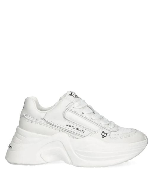 Naked Wolfe White Temple Sneakers