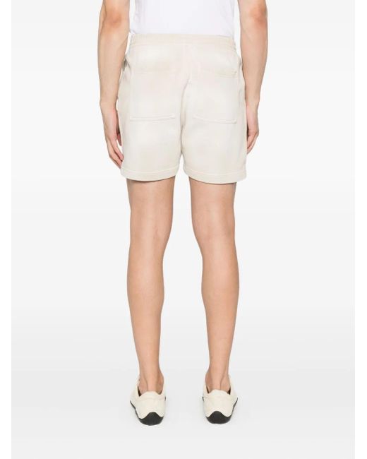 Represent Grand Vintage Shorts Met Elastische Tailleband En Logo in het Natural voor heren