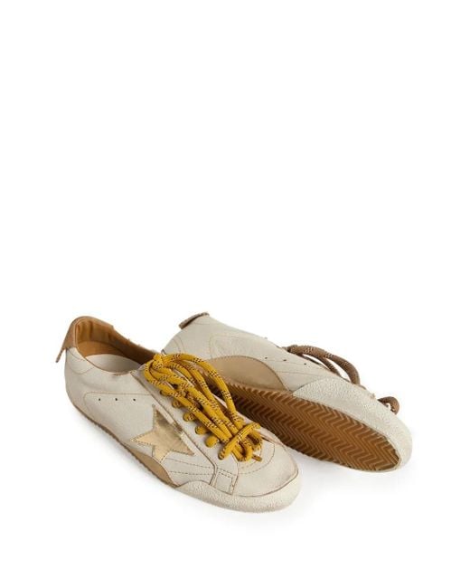 Golden Goose Deluxe Brand Metallic True Star Suede Sneakers