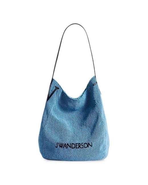 J.W. Anderson Blue Small Bulb Shoulder Bag