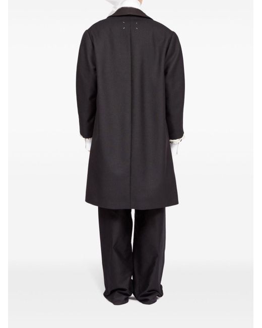 Maison Margiela Black Anonymity Of The Lining Coat for men