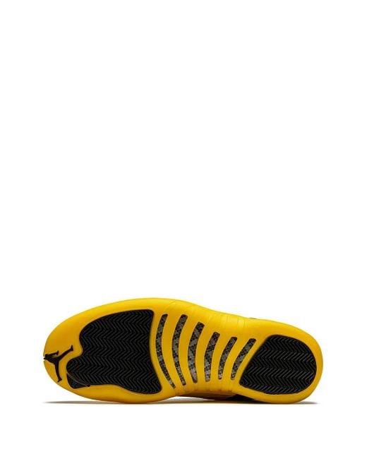 Nike Yellow Air 12 Retro 'university Gold' Shoes for men