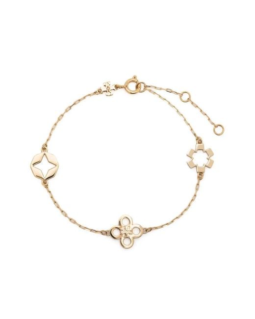 Tory Burch Metallic Forget Me Not Bracelet