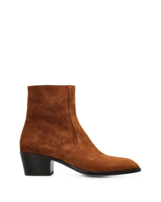 Jimmy Choo Brown Wilder Ankle Boots for men