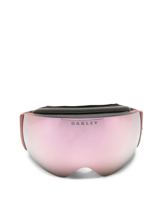 Oakley Pink Medium Flight Deck Pro Ski Goggles