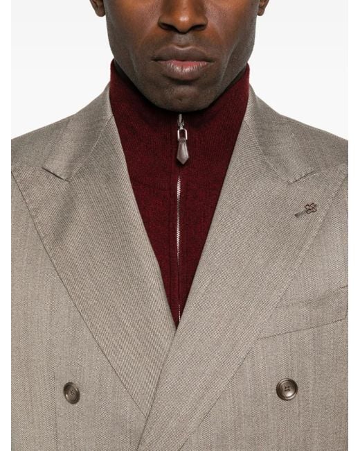 メンズ Tagliatore ダブルスーツ Gray