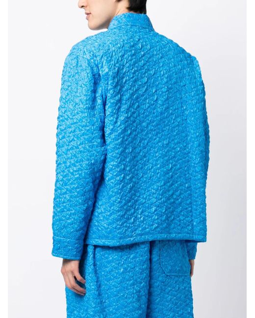 Surchemise À Fini Texturé Toga Virilis pour homme en coloris Blue