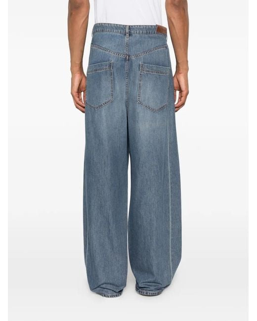 DARKPARK Blue Five-Pockets Jeans for men