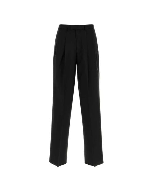 Givenchy Broek Van Wolblend in het Black voor heren
