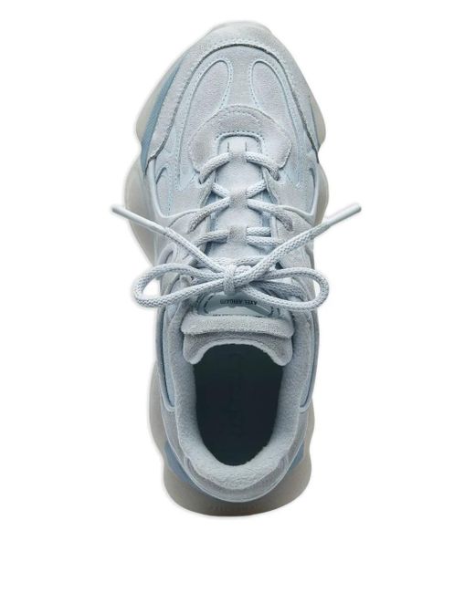 Axel Arigato Gray Eris Sculpted-Panel Lace-Up Sneakers