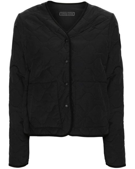 Canada Goose Black Annex Liner Collarless Jacket