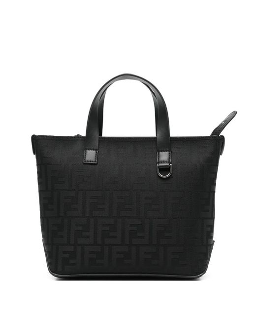 Fendi Handtasche Mit Monogrammmuster in Black für Herren